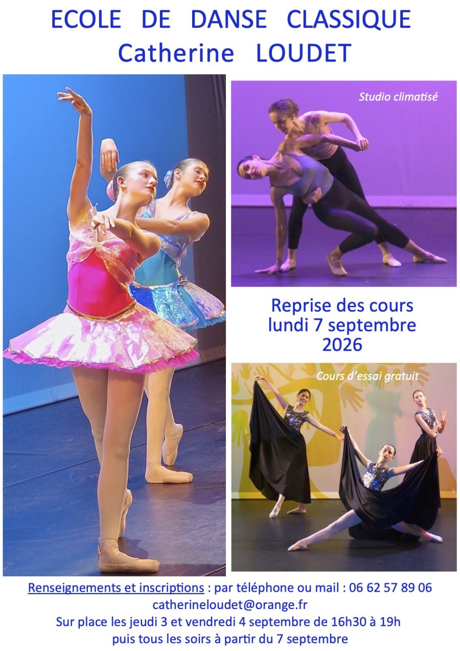 École de danse ECOLE DE DANSE CLASSIQUE CATHERINE LOUDET à MONTÉLIMAR