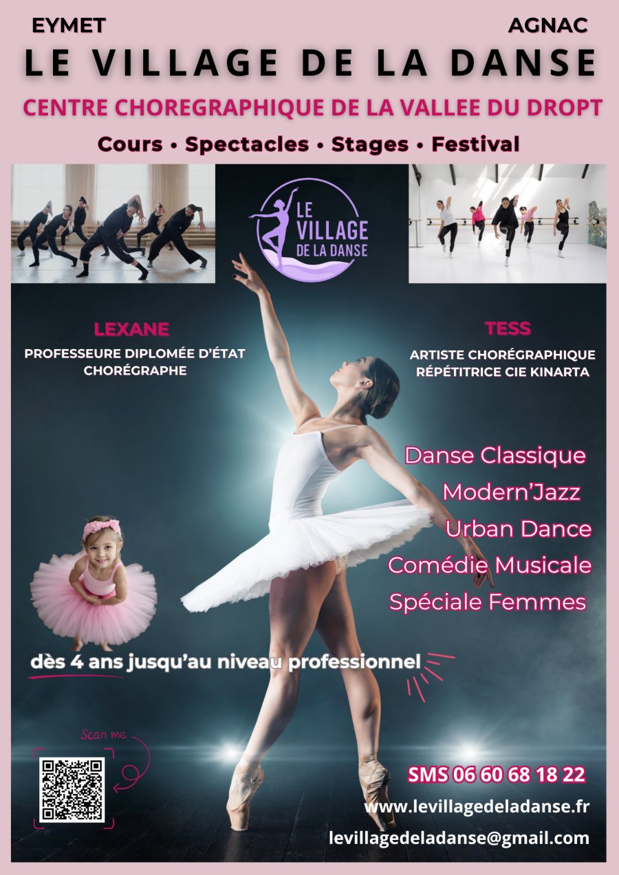 École de danse LE VILLAGE DE LA DANSE à AGNAC