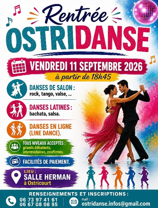École de danse OSTRIDANSE à OSTRICOURT