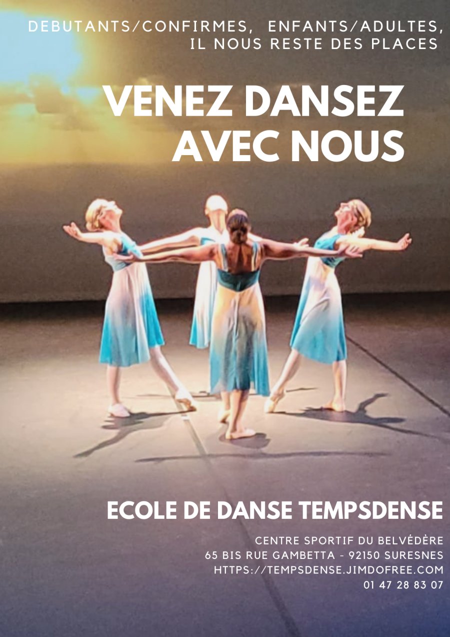 École de danse TEMPS DENSE à SURESNES